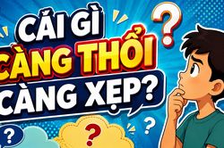 Cái gì càng thổi càng xẹp?