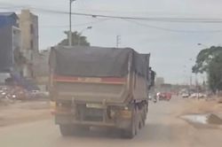 Xe tải biển trắng chở hàng có thu tiền, lần đầu bị xử phạt theo quy định mới