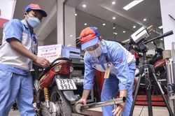 Rút gọn thủ tục kiểm định khí thải xe máy