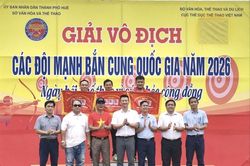 TP.HCM nhất toàn đoàn Giải các đội mạnh bắn cung Quốc gia 2026