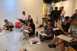 Nghệ sĩ Việt Nam giao lưu và triển lãm nghệ thuật tại Bangkok
