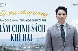 Tự chủ năng lượng qua góc nhìn của người trẻ làm chính sách khí hậu