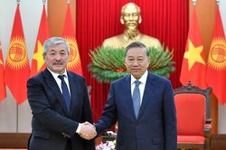 Điện mừng kỷ niệm 35 năm Ngày Quốc khánh Cộng hòa Kyrgyzstan