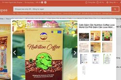 Cảnh báo cà phê giảm cân Love World Nutrition Coffee có dấu hiệu quảng cáo sai