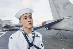 Bất ngờ lời chào tiếng Việt trên tàu sân bay Mỹ