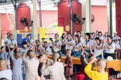 Khu y tế kỹ thuật cao TP.HCM lan tỏa 'Hạnh phúc của sự sẻ chia' tại mái ấm Hồng Quang