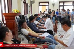 Sôi nổi ngày hội hiến máu tình nguyện
