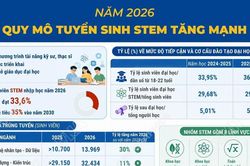 Cơ cấu đào tạo đại học năm học 2025-2026