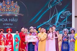Ngôn ngữ thời trang đầy cảm xúc trong Cuộc thi 'Người Đẹp Áo Dài Việt Nam – Thái Lan'