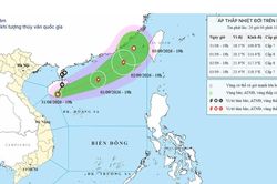 Áp thấp nhiệt đới di chuyển dị thường, khả năng mạnh lên thành bão vào ngày 1/9