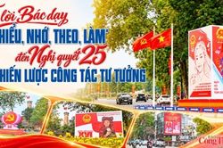 Từ lời Bác dạy “hiểu, nhớ, theo, làm” đến Nghị quyết 25 về Chiến lược công tác tư tưởng