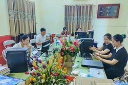 Đảng bộ xã Thọ Lập đẩy mạnh số hóa hồ sơ, dữ liệu đảng viên