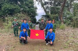 Tuổi trẻ xung kích dựng xây vùng biên