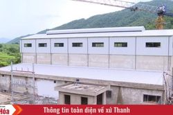 Trên công trường thủy điện vùng biên