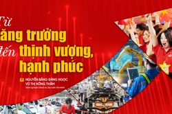 Từ tăng trưởng đến thịnh vượng, hạnh phúc