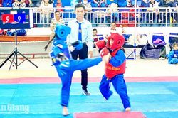 Gần 350 v&otilde; sinh tranh t&agrave;i tại giải Vovinam trẻ ở Tri T&ocirc;n