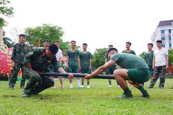 Sôi nổi giải thể thao lực lượng vũ trang tỉnh