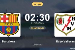 Nhận định Barcelona vs Rayo Vallecano: Chủ nhà nối dài mạch thăng hoa?
