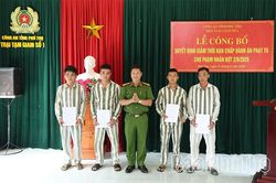 Giảm án cho 6 phạm nhân đợt Quốc khánh 2/9