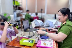 Công an An Giang cấp căn cước công dân cho công dân xuyên Lễ Quốc khánh 2/9