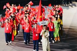 Đoàn thể thao Việt Nam dự ASIAD 20 với 498 thành viên