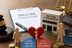 Chia phần vốn góp sau ly hôn phải tính đến hoạt động của doanh nghiệp