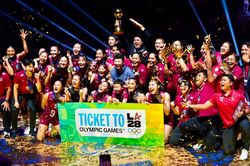 Bóng chuyền nữ Thái Lan thắng Trung Quốc, giành quyền dự Olympic 2028