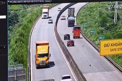 Phạt lỗi không giữ khoảng cách trên cao tốc: CSGT tập trung xử lý xe kinh doanh