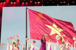 Đặc sắc chương trình nghệ thuật 'Nắng Ba Đình' mừng Quốc khánh 2-9 tại xã Đan Phượng