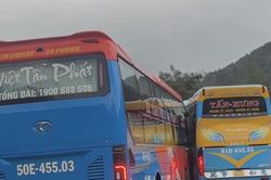 Gia Lai: Xử phạt tài xế xe khách sau clip vượt ẩu trên đèo Mang Yang