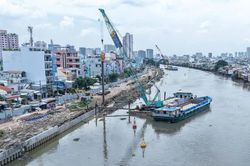 Thành phố Hồ Chí Minh công bố 8 địa điểm tiếp nhận hơn 26 triệu m3 bùn nạo vét