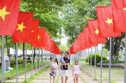 Bắc Ninh rực rỡ cờ hoa chào mừng Quốc khánh