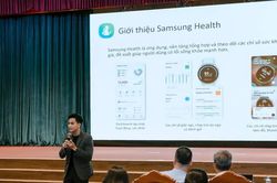 Samsung số hóa thói quen sức khỏe qua Galaxy Watch