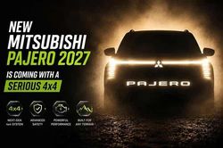 Mitsubishi Pajero 2027 'nhá hàng' trước thềm ra mắt vào ngày mai 2/9