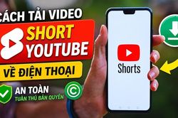 Cách tải video YouTube Shorts về máy an toàn, không vi phạm bản quyền