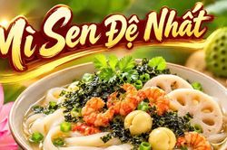Mỗi món ăn là một câu chuyện kể về sen