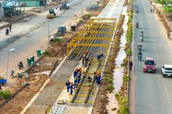 15.500 người thi công dự án APEC ở Phú Quốc xuyên lễ