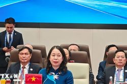 Phó Chủ tịch nước Võ Thị Ánh Xuân nêu thông điệp của Việt Nam tại Hội nghị SCO mở rộng