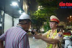Hà Nội tăng cường kiểm tra nồng độ cồn dịp Quốc khánh 2/9