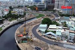 Cận cảnh 1,4 km đường ven rạch Xuyên Tâm trước giờ thông xe dịp 2/9