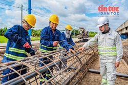 Tất bật thi công xuyên lễ trên các công trường, quyết tâm đưa dự án về đích sớm