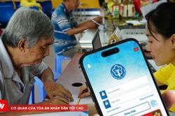 Chi trả lương hưu qua VNeID