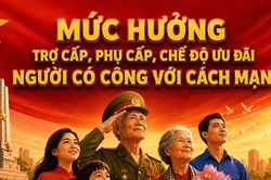 Mức hưởng trợ cấp, phụ cấp, chế độ ưu đãi người có công với cách mạng