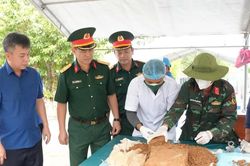 Bộ Chỉ huy Quân sự tỉnh Gia Lai thăm, động viên lực lượng lấy mẫu ADN hài cốt liệt sĩ