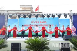 Xã Giao Phúc khánh thành Quảng trường trung tâm xã chào mừng Quốc khánh 2/9