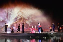 Chương trình nghệ thuật 'Long mạch Nà Hang - Huyền thoại trên mặt nước'