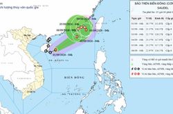Dự báo thời tiết ngày 1/9: Áp thấp nhiệt đới đã chính thức mạnh lên thành bão số 5 Saudel