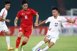 U20 Việt Nam thua đậm Triều Tiên trong ngày ra quân
