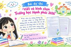Hạnh phúc từ những ngày tháng dưới mái trường