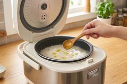 Tại sao bạn nên nhỏ vài giọt dầu ăn vào nồi cơm trước khi nấu?